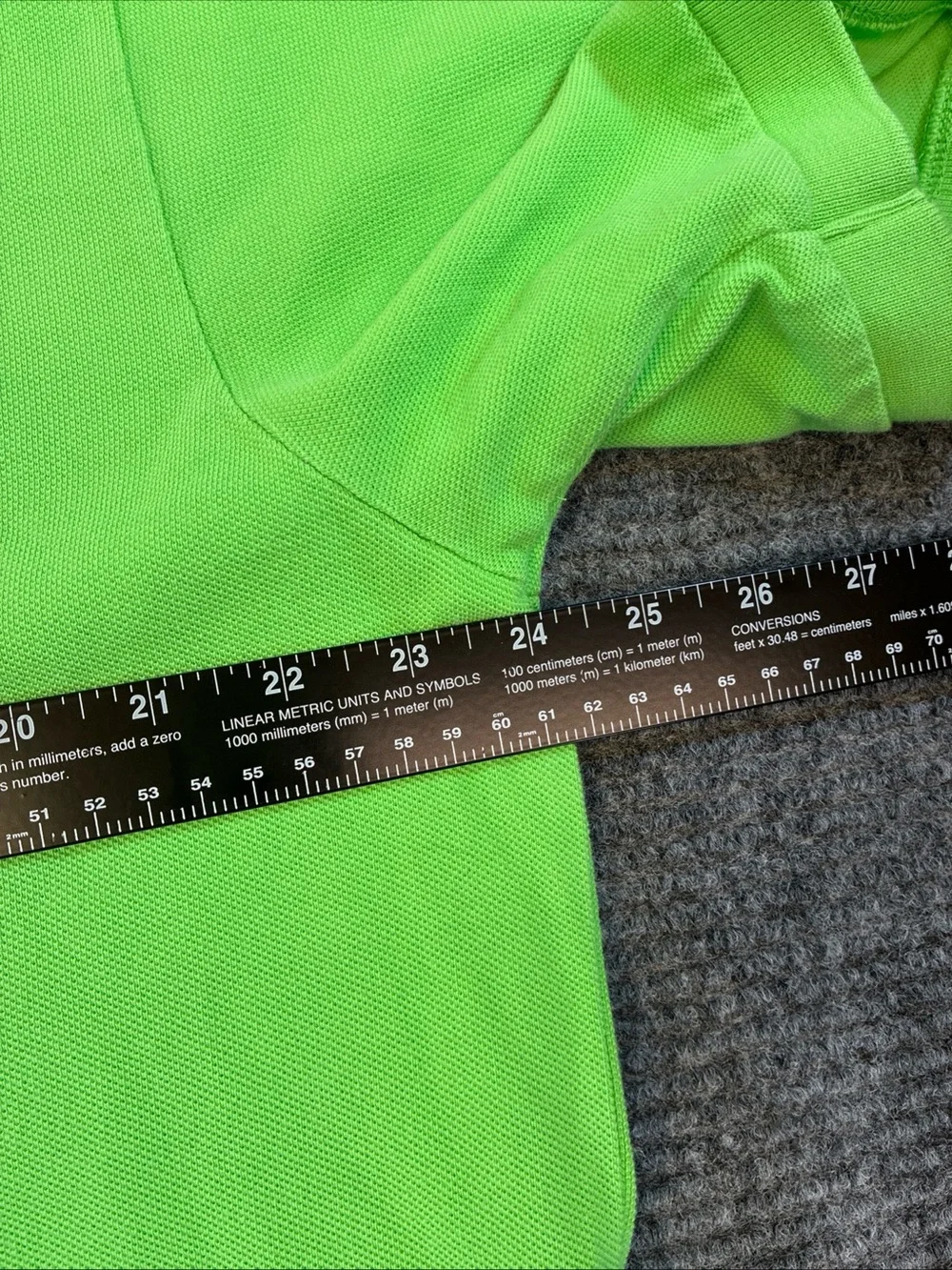 Vintage Polo Ralph Lauren Shirt XL Men's Short Sleeve Neon Green Orange Pony